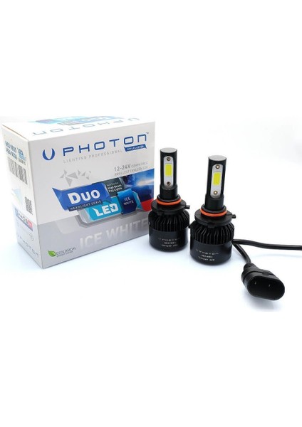 Duo 9005 Hb3 12-24V LED Xenon - Toyota Corolla Uzun Far