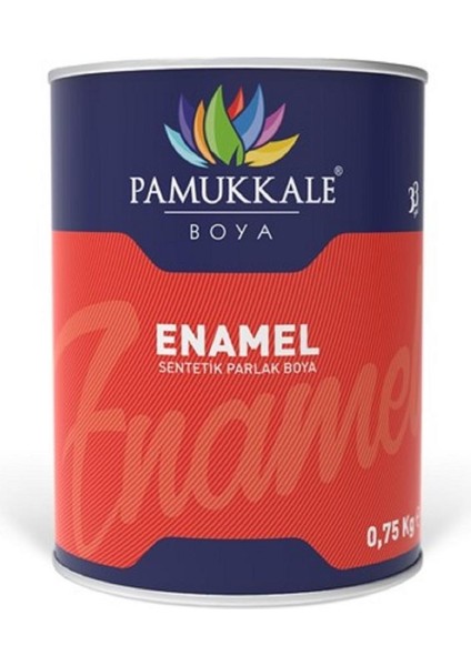 Enamel Sentetik Parlak Boya 0.75 kg Beyaz