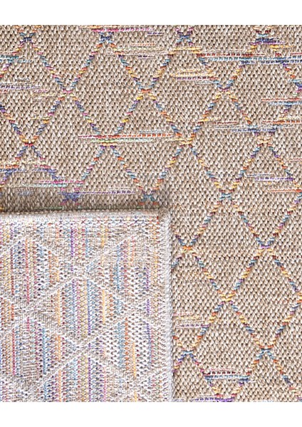 Dimanche Halı - Renkli - 80x300 cm modelleri