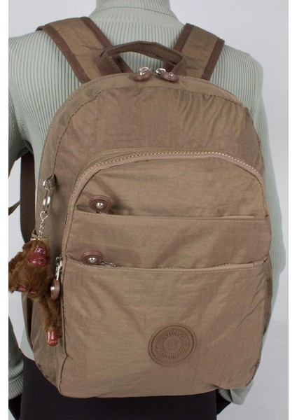 8806 Unisex Klinkır Kumaş Sırt Çantası