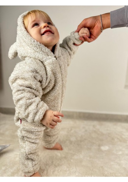Welsoft Peluş Unisex Fermuarlı Kışlık Bebek Uyku Tulumu Bebek Tulumu Çocuk Tulumu Çocuk Kostümü fiyatları