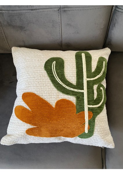 Cisimo Home Punch Nakışlı Kırlent Kılıfı