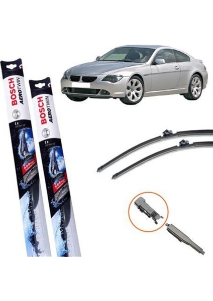 Tekno Trust Bmw 6 E63 Muz Silecek Takımı Ön Aerotwın 2005-2010