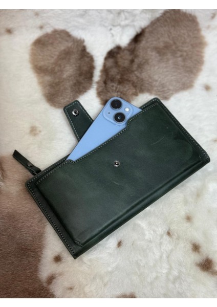 Deri Telefon Bölmeli Unisex modelleri