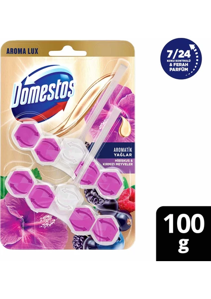 Tuvalet Bloğu Aroma Lux Hibiskus & Kırmızı Meyveler 100 g