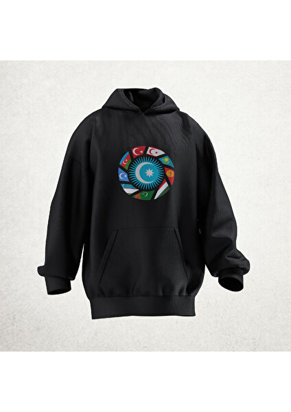 Turan Tasarımlı Unisex Hoodie