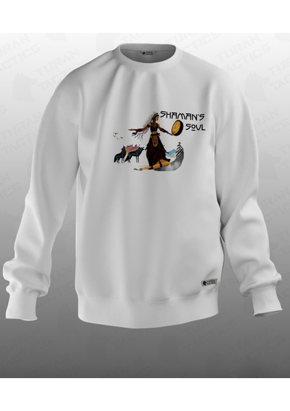 Şamanın Ruhu Tasarımlı Sweatshirt