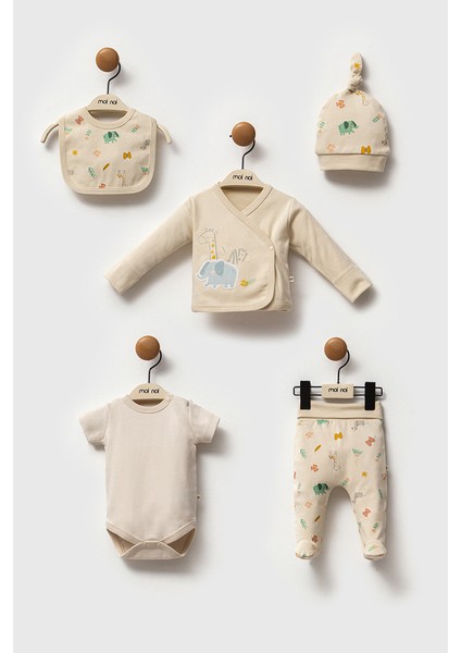 0-3 Ay Safari 5'li Hastane Çıkışı Set modelleri