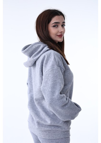 Kadın Oversize Kışlık Kalın Sweatshirt fiyatları