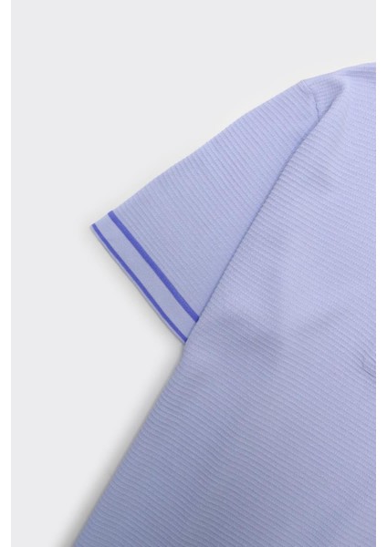 Fermuarlı Polo Yaka Kısa Kol Erkek T-Shirt fiyatları