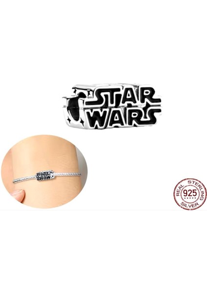 Star Wars Charm 925 Ayar Gümüş