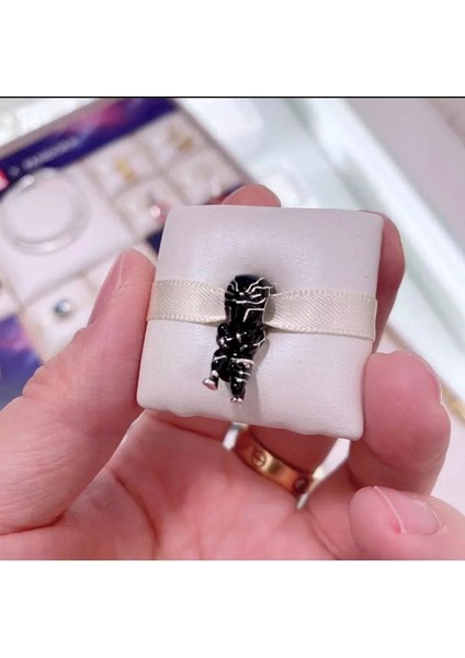 Black Panther 925 Ayar Gümüş Charm Marvels fırsatları