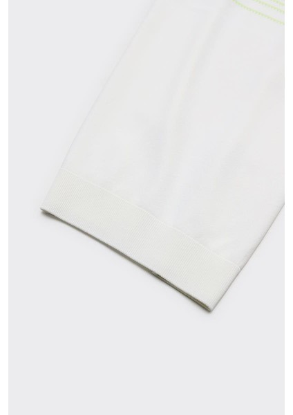 Fermuarlı Polo Yaka Kısa Kol Erkek T-Shirt modelleri