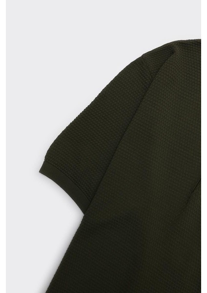 Düğmeli Polo Yaka Kısa Kol Erkek T-Shirt fiyatları