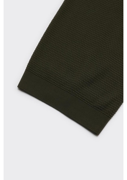 Düğmeli Polo Yaka Kısa Kol Erkek T-Shirt modelleri