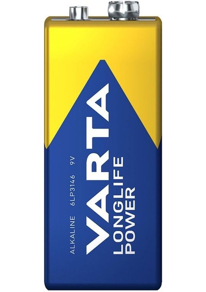 4922 Longlife Power 6LR61 Alkalin 9V Pil 2 Adet