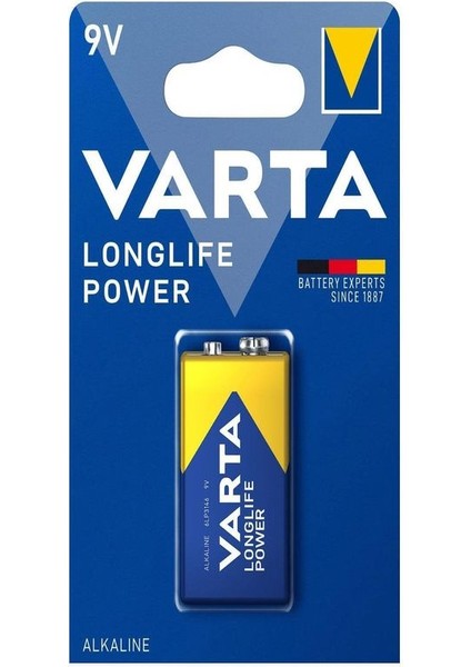 4922 Longlife Power 6LR61 Alkalin 9V Pil 2 Adet fiyatları