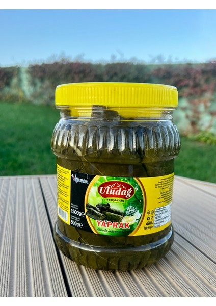 Doğal Fermantasyon Salamura Asma Yaprak 1500 gr