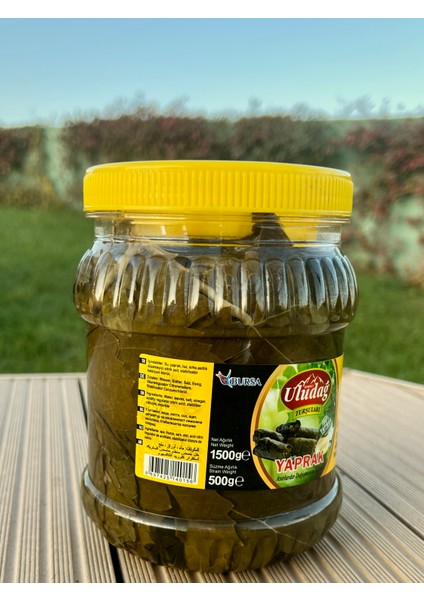 Doğal Fermantasyon Salamura Asma Yaprak 1500 gr modelleri