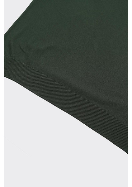Fermuarlı Polo Yaka Kısa Kol Erkek T-Shirt modelleri