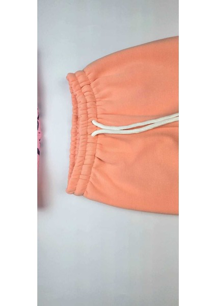 Şardonlu 3 Iplik Konforlu ve Şık Kız Çocuk Sweatshirt Takım - Boyalı Eğlenceli Desen 3-9 Yaş modelleri