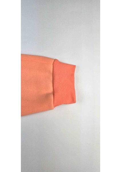 Şardonlu 3 Iplik Konforlu ve Şık Kız Çocuk Sweatshirt Takım - Boyalı Eğlenceli Desen 3-9 Yaş fırsatları