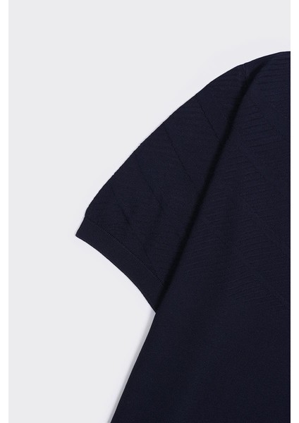 Fermuarlı Polo Yaka Kısa Kol Erkek T-Shirt fiyatları