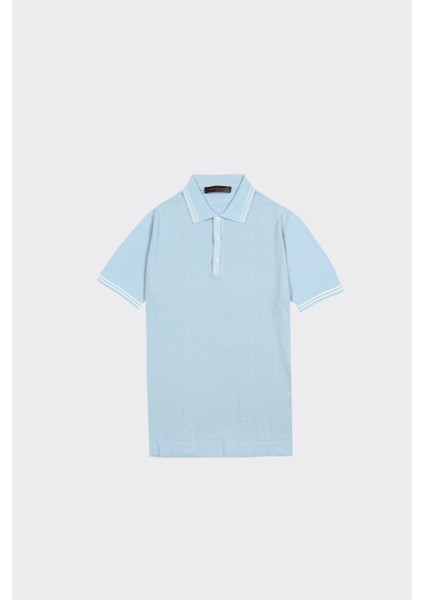 Fermuarlı Polo Yaka Kısa Kol Erkek T-Shirt indirimleri