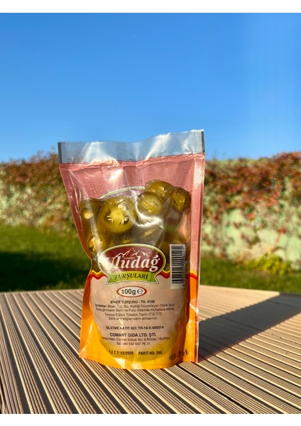 Doğal Fermantasyon Jalapeno Poşet Turşu 100 gr