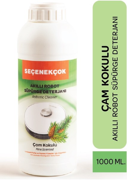 Seçenekçok Robot Süpürge Deterjanı Çam Kokulu 1000 ml