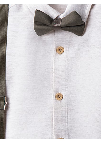 Erkek Bebek&çocuk Takım Elbise Papyon ve Salopetli 4'lü Set modelleri