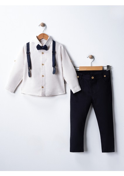 Erkek Bebek&çocuk Takım Elbise Papyon ve Salopetli 4'lü Set indirimleri
