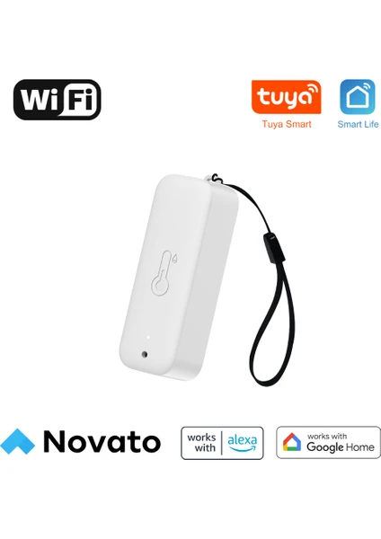 Wifi Sıcaklık ve Nem Sensörü ( Tuya - Smart Life Uyumlu )