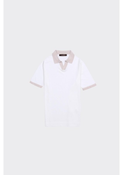 Fermuarlı Polo Yaka Kısa Kol Erkek T-Shirt modelleri