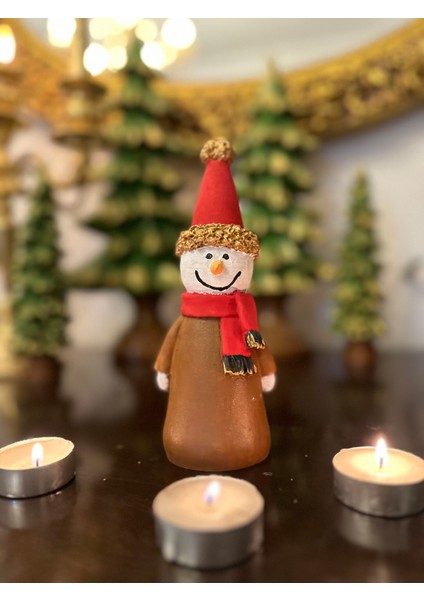Yılbaşı Noel Baba , Yeni Yıl Kardan Adam 16CM