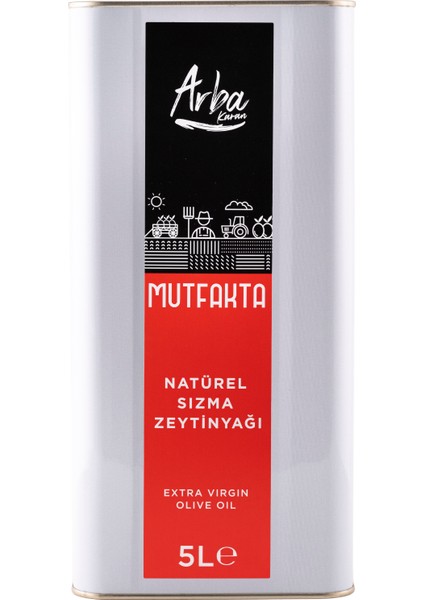 Mutfakta Naturel Sızma Zeytinyağı 5 Lt