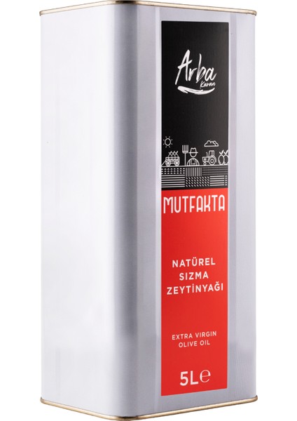 Mutfakta Naturel Sızma Zeytinyağı 5 Lt