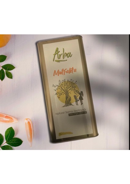 Mutfakta Naturel Sızma Zeytinyağı 5 Lt