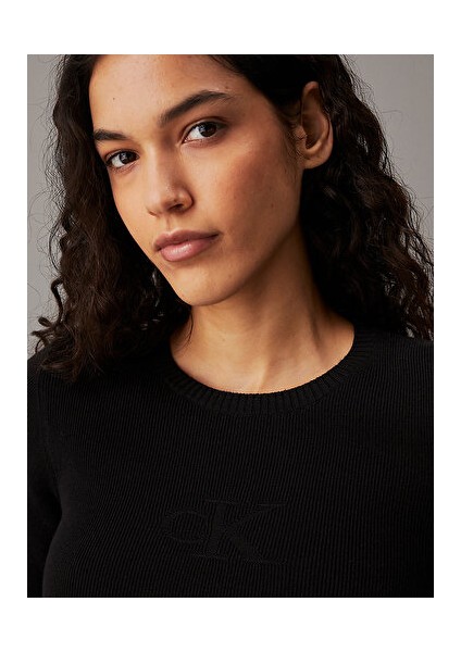 Ck Intarsıa Sweater Dress modelleri