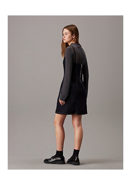 Slıp Mını Denım Dress fiyatları