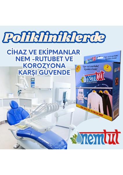 Rutubet ve Nem Karşı Etkili Koku Küf ve Korozyon Önleyici 5 Kutu 10 Paket 5 kg