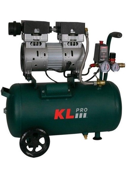 KLK25S Sessiz Kompresör 8 Bar 25 Lt