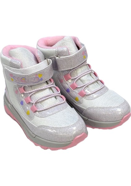 Kız Çocuk Renkli Ortopedik Cırtlı Kısa Spor Bot fiyatları