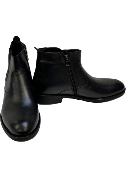 Kafkaslar Klasik Hakiki Deri Erkek Fermuarlı Bot fırsatları