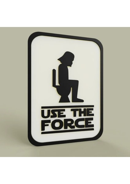 Darth Vader Tuvalet Tabelası