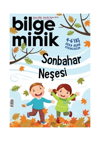 Bilge Minik Dergi 99. Sayı Kasım 2024