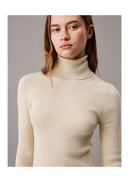 Woven Label Tıght Sweater Dress modelleri