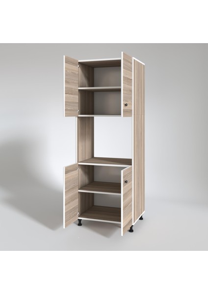 Kenzlife fırın dolabı cahide crd 180*65*50 mutfak XLARGE ayaklı banyo kiler ofis modelleri