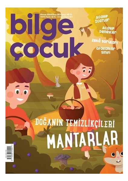Bilge Çocuk Dergi 99. Sayı Kasım 2024