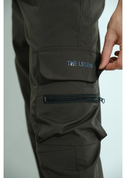 Luigi Slim Fit Kort Paraşüt Kargo Cepli Outdoor Erkek Eşofman Alt fiyatları